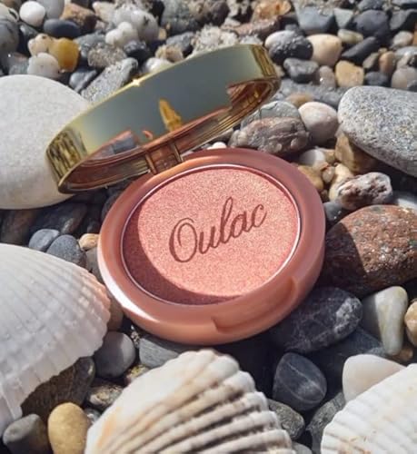 Oulac Luminous Blush Makeup Glow Warm Tone |Cream Blush,Highlighter| Eyeshadow High Pigmented&Blendable | Shape & Highlight Face| Vegan & Cruelty-Free| 4.8G F03 Sweet Date #TOP7