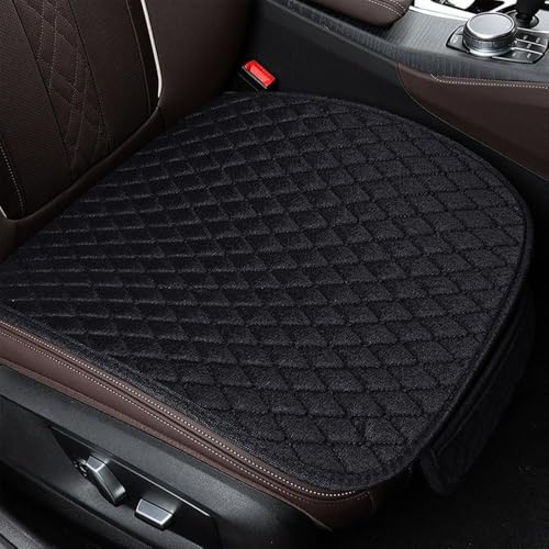 ERLBGW Car Seat Cover for Hyundai Sonata 1989–2025 2026 YF/LF/DN8, Front Row Seating Pad for Vehicle, Interior Protective Cushion for Upholstery Care and Enhanced Cabin Comfort,Black