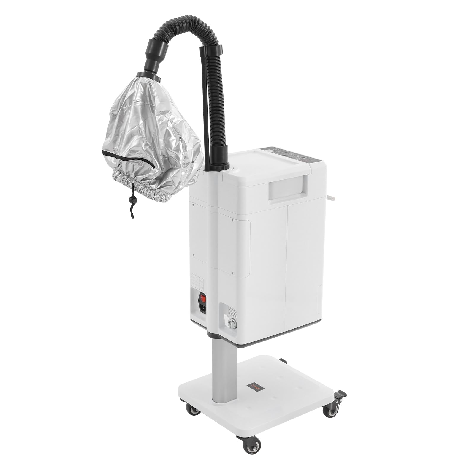 Vaporizador de pelo nano de 500 W, independiente, multifuncional, con ruedas, para el hogar, peluquería, peluquería, peluquería, salón de belleza, etc