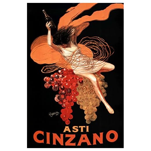 Asti Cinzano Poster, Vintage Italian Advertising Poster, Leonetto Cappiello