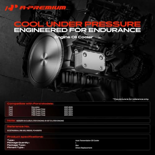 A-Premium Transmission Oil Cooler Compatible with Ford by A-premium - Used condition - Image 2