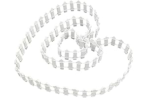 40" Mini Fence for Village Decor, Fairy Garden & DIY Projects