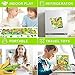 Magnetic Puzzles for Kids Ages 4-8, 3 in 1 Cartoon Jigsaw Puzzle Book, Toddlers Travel Puzzles Toys, Preschool Learning Toy for Children 3-8 Year (Green Zoo)