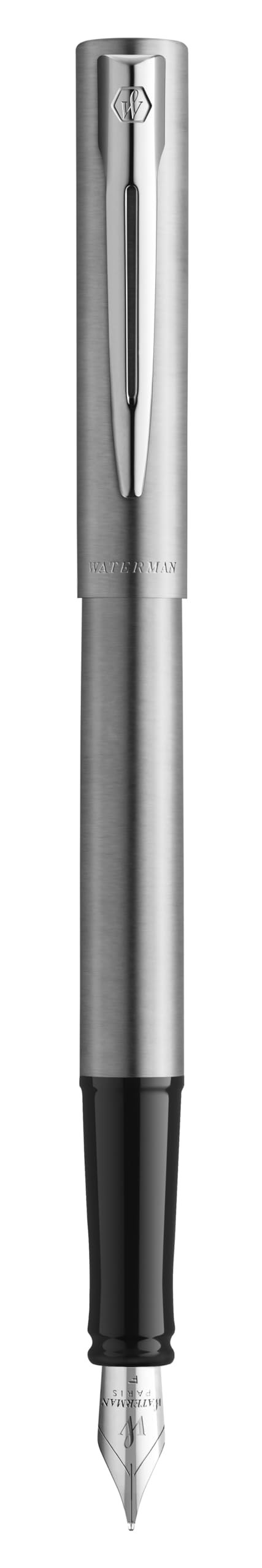 Waterman Allure Fountain Pen, Brushed Chrome - Image 4