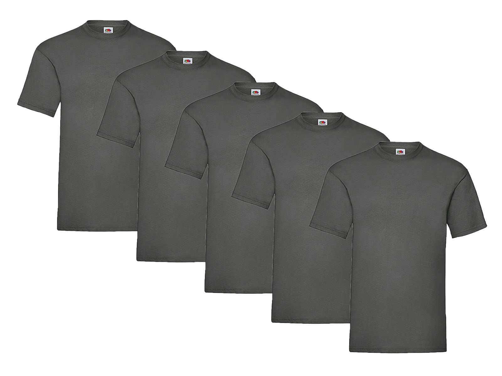 Fruit of the Loom Valueweight Men's T-Shirt, Pack of 5, 3XL