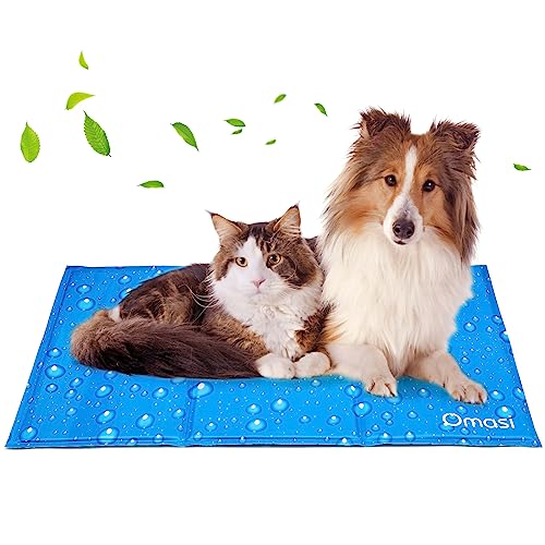 Omasi Alfombrilla De Refrigeraci�n Para Animales, Enfriamiento Para Camas De Mascotas, No T�xico, Auto, Para Perros Y Gatos 50 X 90 Cm