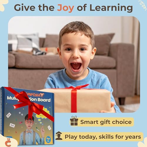 Multiplication Games, tablero Montessori 12x12 madera miniatura 6