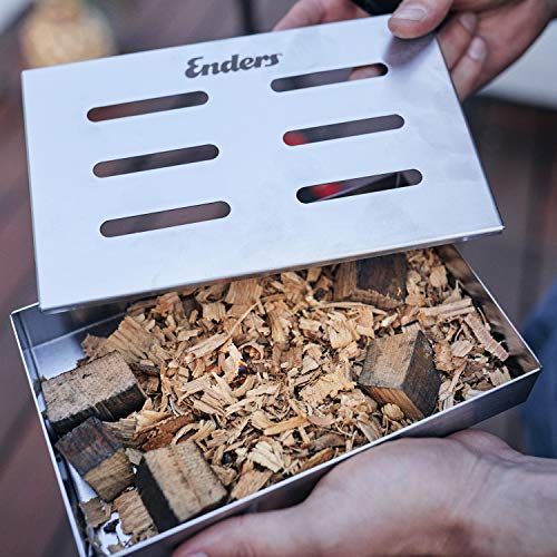 Miniatura 3 de Enders Ahumador Barbacoa De Acero Inoxidable 8812 Para Harina, Chips, Bolas Y Fumar - Ahumador Barbacoa Gas Como Accesorio Barbacoa 8812