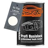 TRISTARcolor Barattolo di Vernice per auto per Fiat 057 Bianco Caravan 1,0L