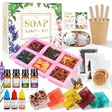 TOSUTO DIY Seife Selber Machen,Seifen Selber Machen Set,Kreative Bastelset Erwachsene DIY Set...