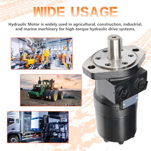 Image of Hydraulic Gerotor Motor 101-1031-009 New Hydraulic Motor Replacement for Eaton Char-Lynn H Series