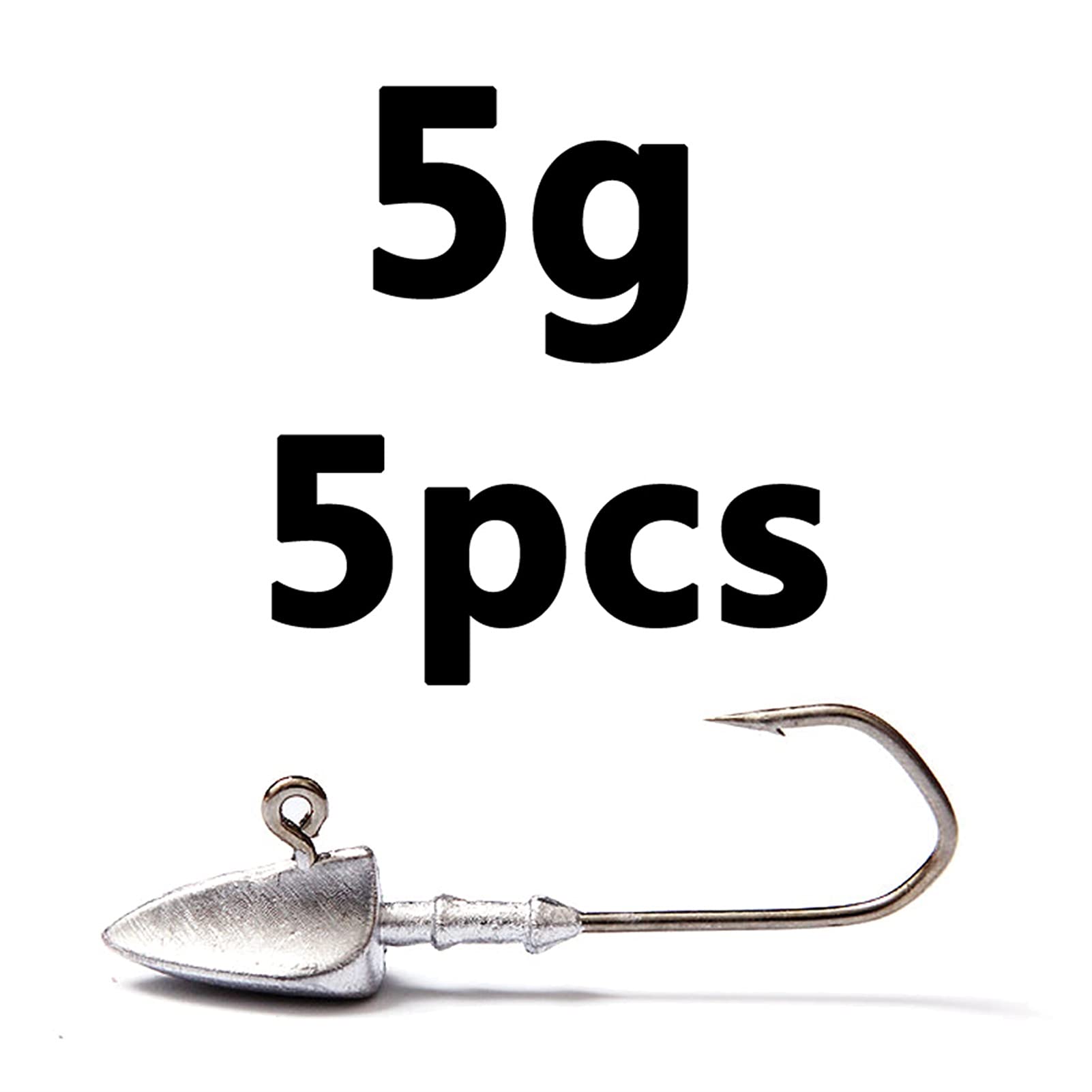 Amo da pesca 20 pezzi in acciaio ad alta carbonio in acciaio marino barca pesca triangolo testa ganci da pesca jig gancio gancio gancio barretta specifiche 3.5G / 5G / 7G / 10G / 14G / 20G / 20G Ami d