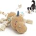 Juguetes de Peluche para Perros, robustos Juguetes chirriantes para Perros, Juguetes interactivos para Masticar Perros de Peluche para Perros pequeno