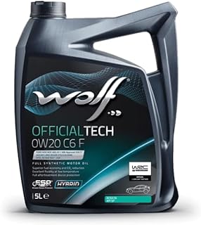 Wolf Engine Oil OfficialTech 0W20 C6 F - 5L