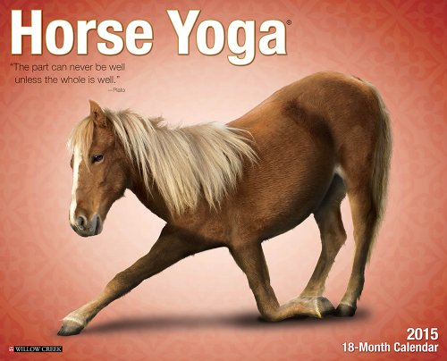 Preisvergleich Produktbild Horse Yoga 18-Month 2015 Calendar