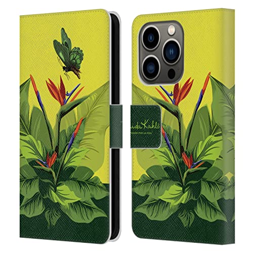 Étui iPhone 14 Pro Frida Kahlo protégez votre écran avec style grâce au cuir tropical