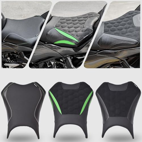 Coussin en cuir souple Touring pour selle Ninja 500 et Z500 24 25