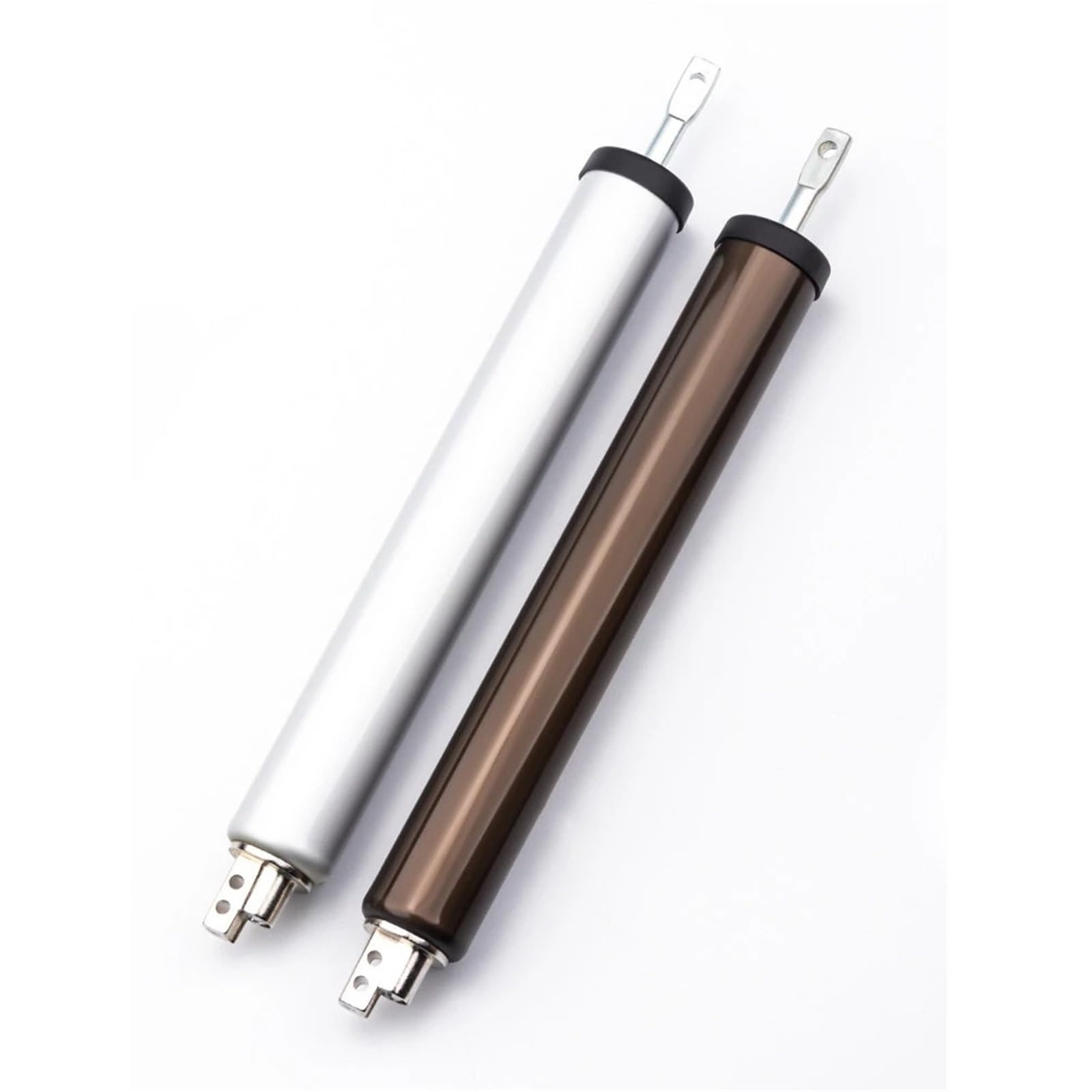 2 pz Pneumatico Chiudiporta Soft Close Porta Automatica Chiudi Arresto Hardware Molla A Gas Posizione di 100 Gradi 35 KG Per Porte(White)