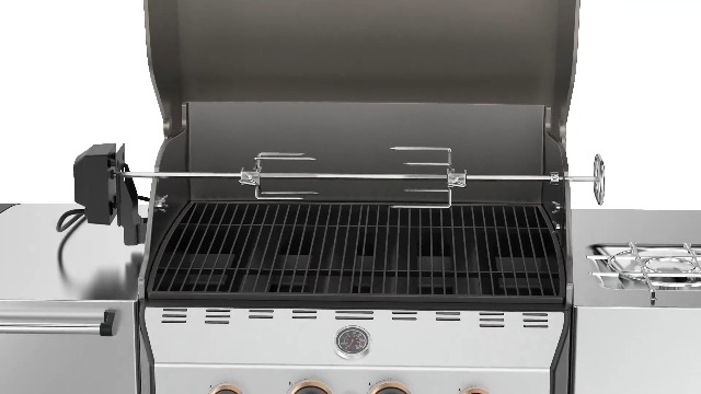 38 Kit barbecue rôti universel pour poulet bœuf porc moteur Huayi 38