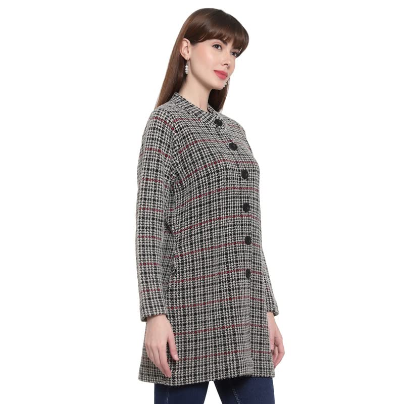 Buy Megha. Creations Aiwins Women's Designer Long Coat at Amazon.in