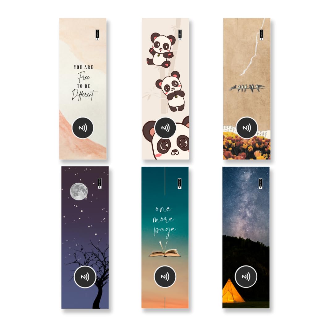 Stricks Smart NFC Bookmarks - Track Your Reading Journey with a Tap ...