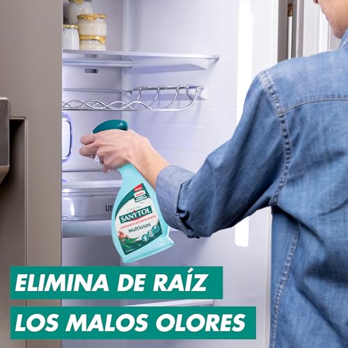 Sanytol - Limpiador Desinfectante Multiusos, Elimina Bacterias, Hongos y Virus Sin Lejía, Perfume Eucaliptus - Pack de 4 x 750 Ml = 3L - imagen 6