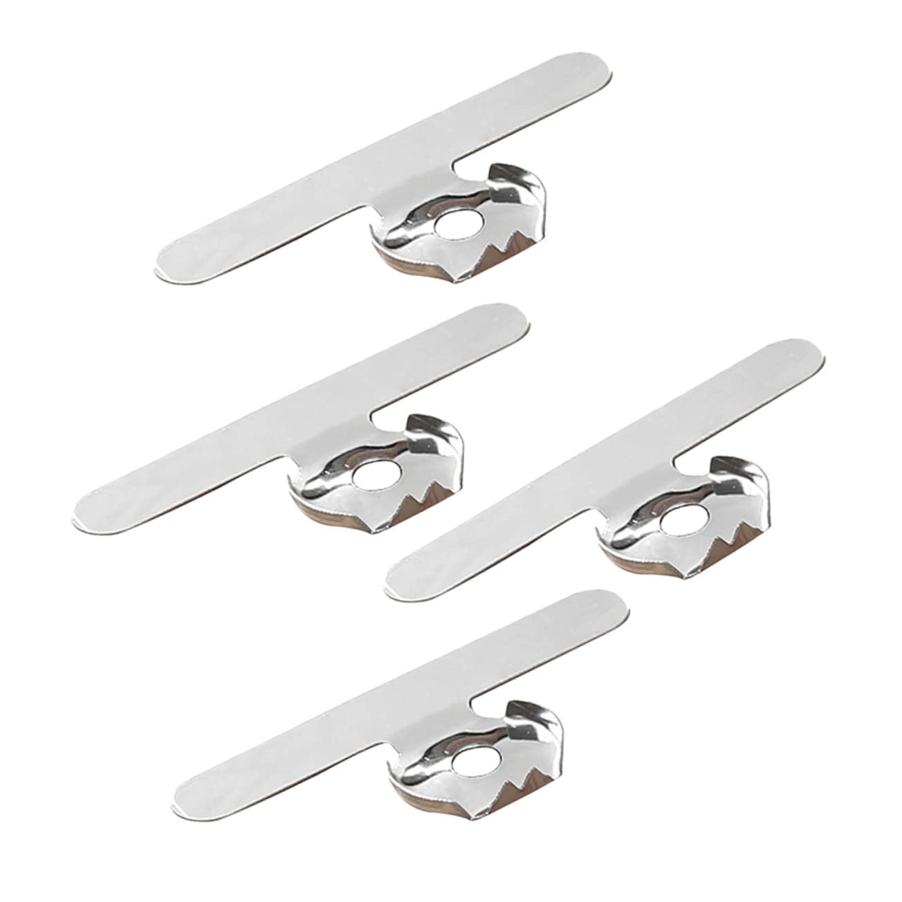 VINTORKY 4-piece Garlic Peeler Set Steel Perfect for Kitchen Items Manual Garlic Peeling Tools