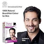 Vegetal Bio Colour - Experience Natural Black Beard Hair Color for Men | Ammonia-Free, PPD-Free, 100% Organic, and Herbal | Safe and Effective Beard Dye | Complete Kit Included | 25g - Image 5