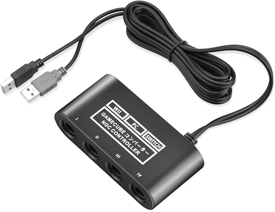Amazon.com: Gamecube Controller Adapter for Nintendo Switch / OLED