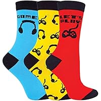 Paquete de 3 calcetines para juegos para niños | Calcetines Snob