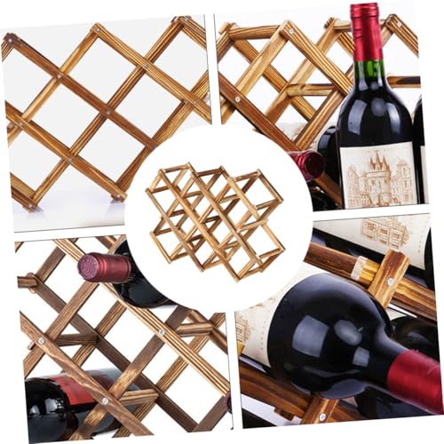 Soporte Plegable para Botellas de Vino PRETYZOOM miniatura 6