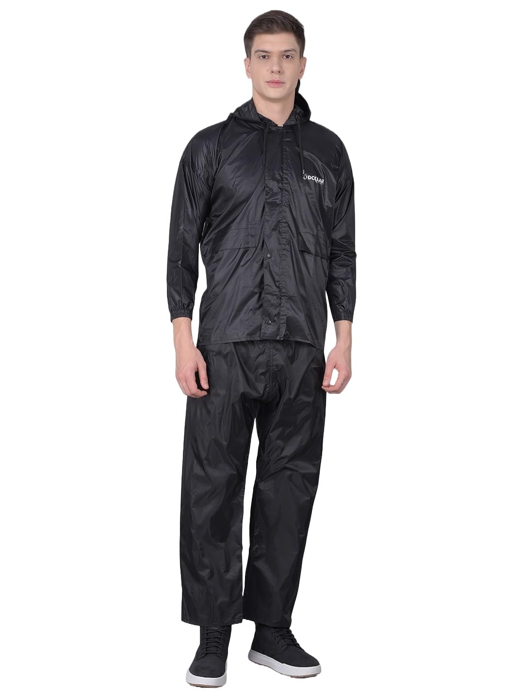 dollar Rainguard Men's PVC Full Sleeve Solid Raincoat Set With Adjustable Hood and Pocket-picture-39