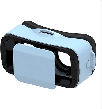 VR Headset Virtual Reality Headset 3D Glasses Stereo Headset for All Smartphones with Length Below 5.5 Inch