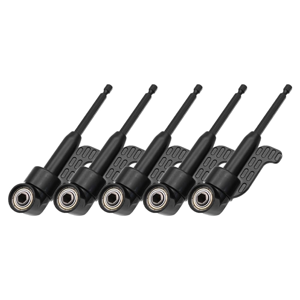 Extension d'angle pour outil électrique avec bit de forage magnétique et tige hexagonale 105°
