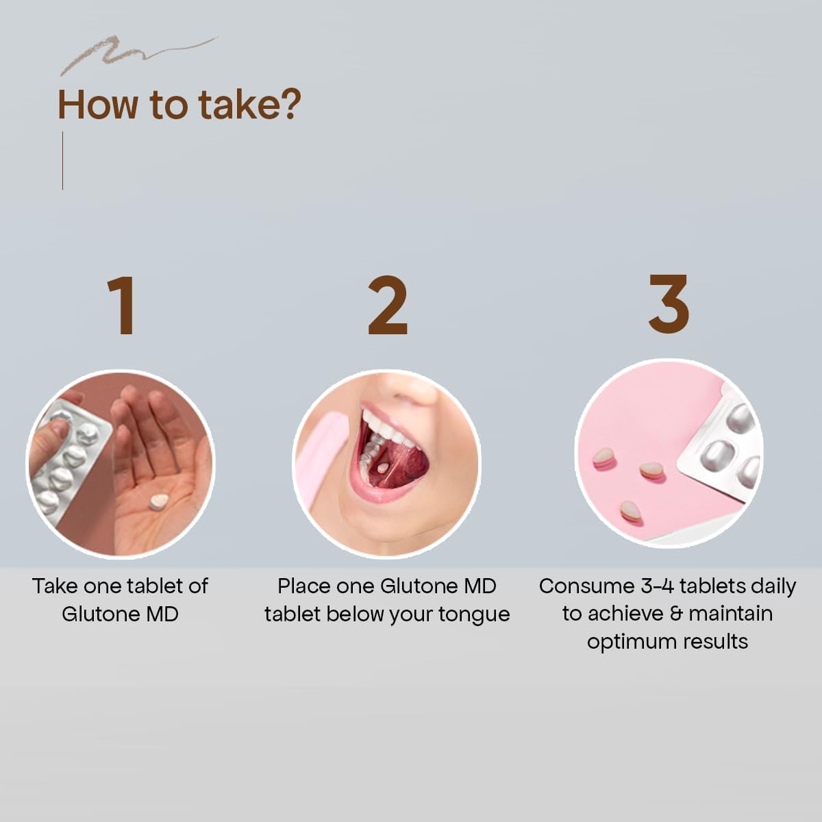 Glutone MD – Glutathione Mouth-Dissolving Tablets| Made with Setria L-Glutathione (Japan) 100mg| Radiant Glow & Even Skin Tone| Pack of 30 Tablets (Orange)