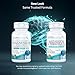 Kappa Nutrition Powered by Magbrain™ Magnesium L-Threonate Plant-Based, 420mg Elemental Magnesium (3 Capsules) from 2,253mg, 120 Vegan Capsules, Brain, Sleep & Muscle Support.