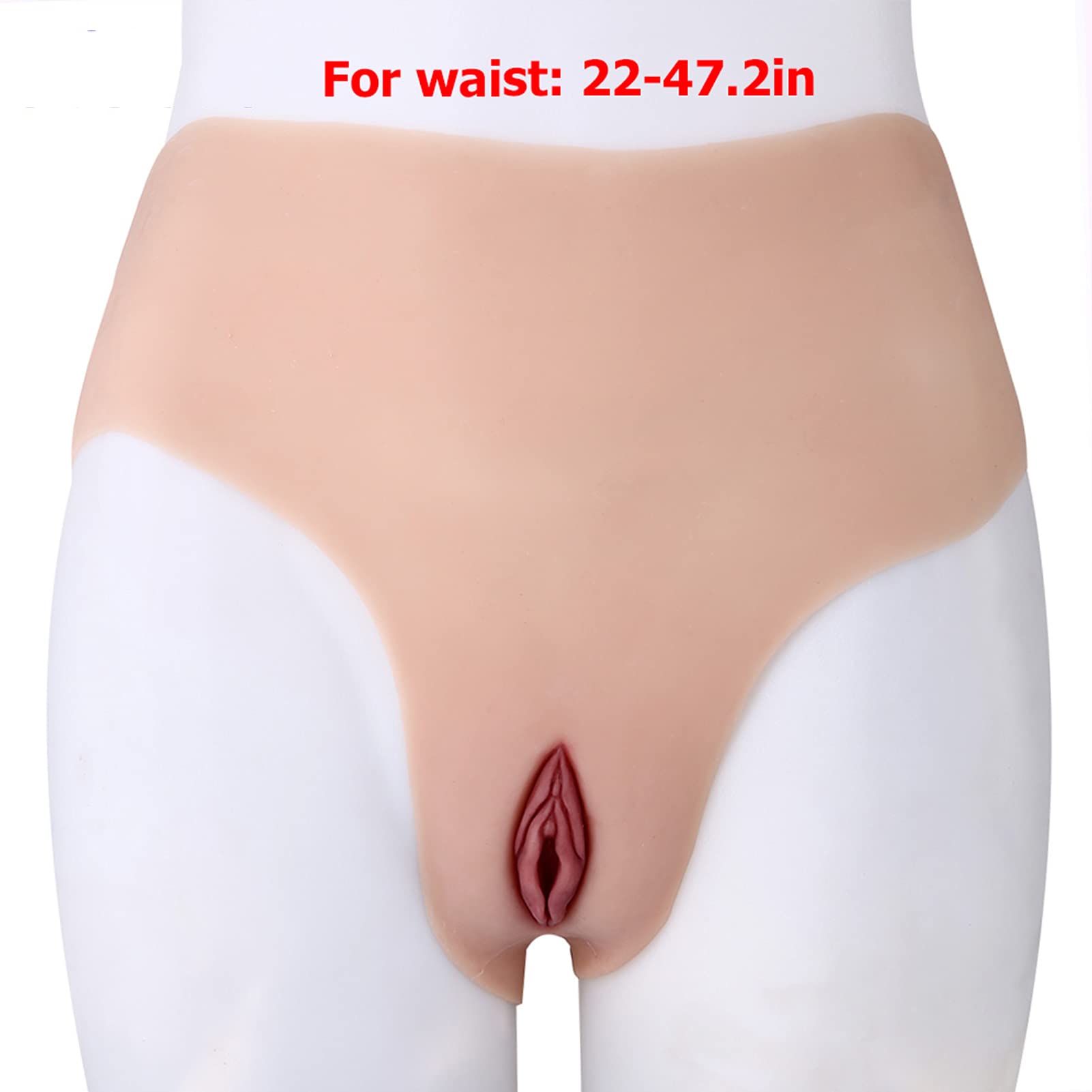 FSYH Abalone Zehenslip FüR Herren Hiding Gaff Silikon Gesäß HüFten Enhancer GefäLschte Vagina füR Crossdresser Transgender Shemale UnterwäSche