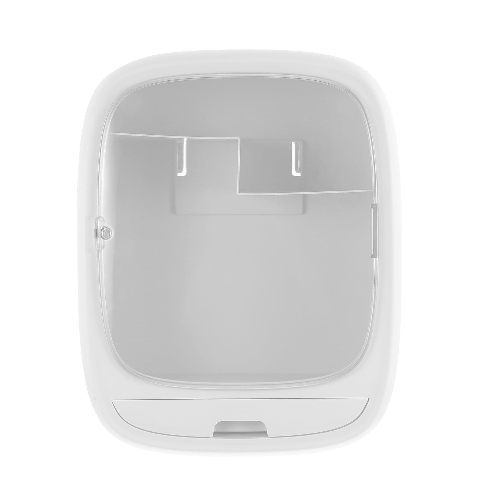 Étagère de rangement plastique blanc : oubliez les trous au mur et la rouille sous la douche
