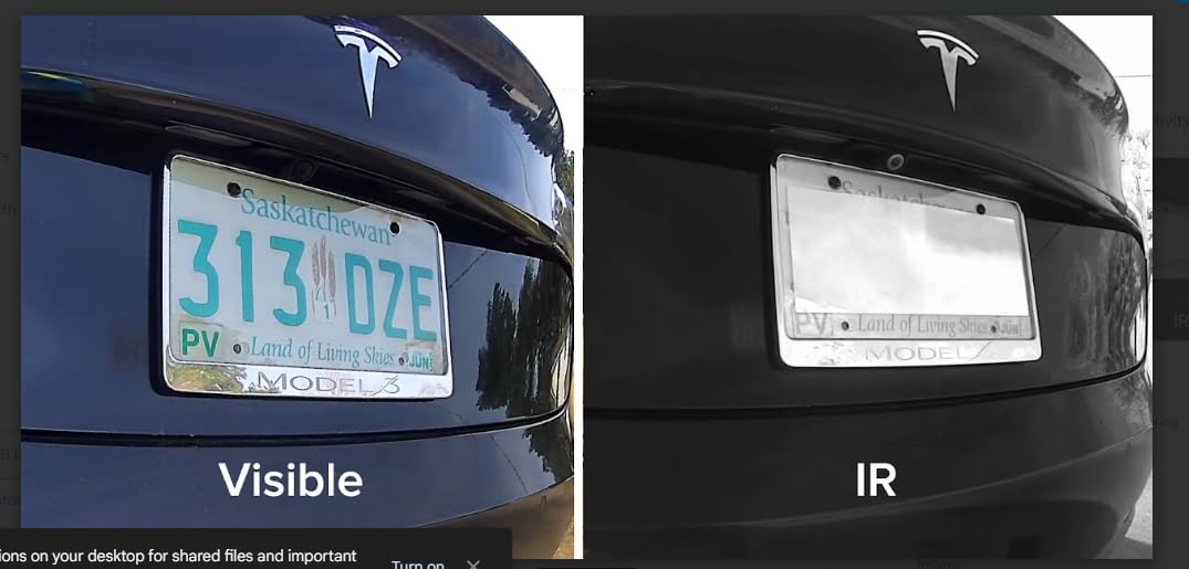 License Plate Cover License Plate Invisible Cover Protector Reflector Frame Shield, Anti Camera Infared Ir Light Cover SunflexZone : Buy Online At Best Price In KSA - Souq Is Now