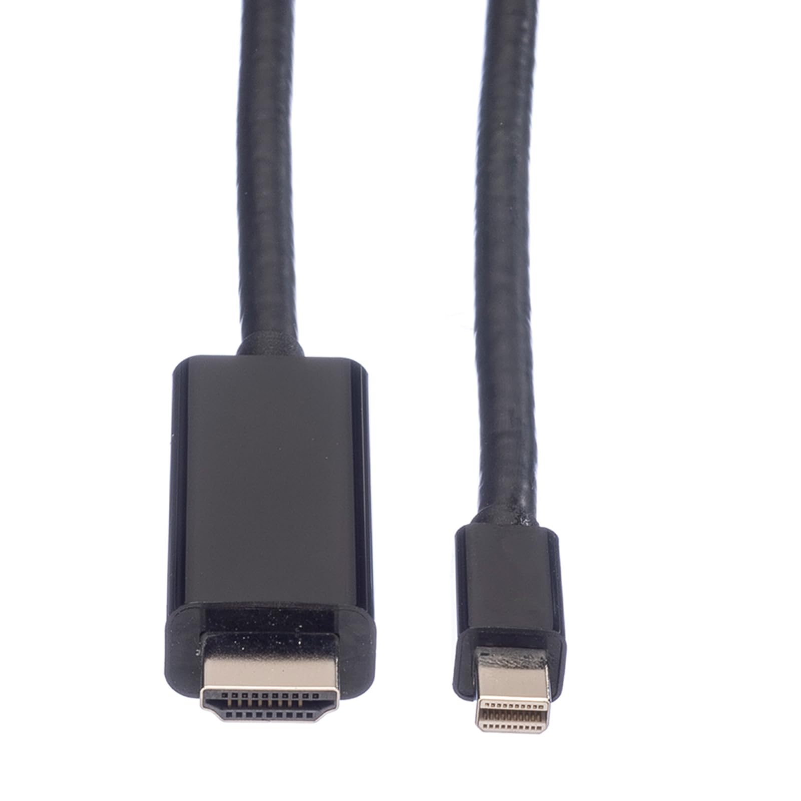 Value Câble Mini DisplayPort avec connecteur HDMI M/M | Transmission sur écran de la vidéo et de l'audio | manteau PVC noir | 2m