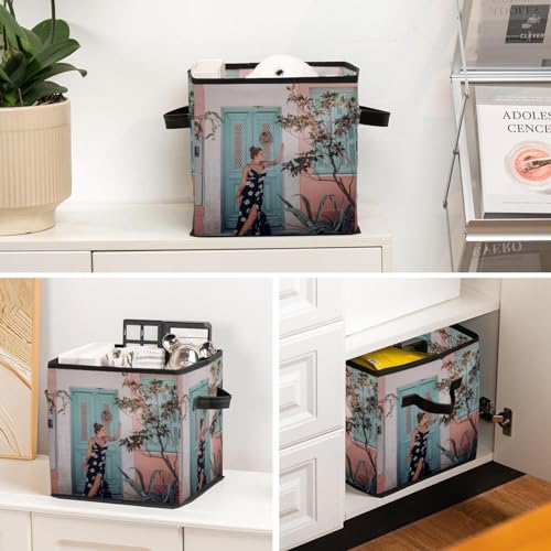 Placard encombré ? Utilisez cette boîte de rangement pliable pour optimiser l'espace