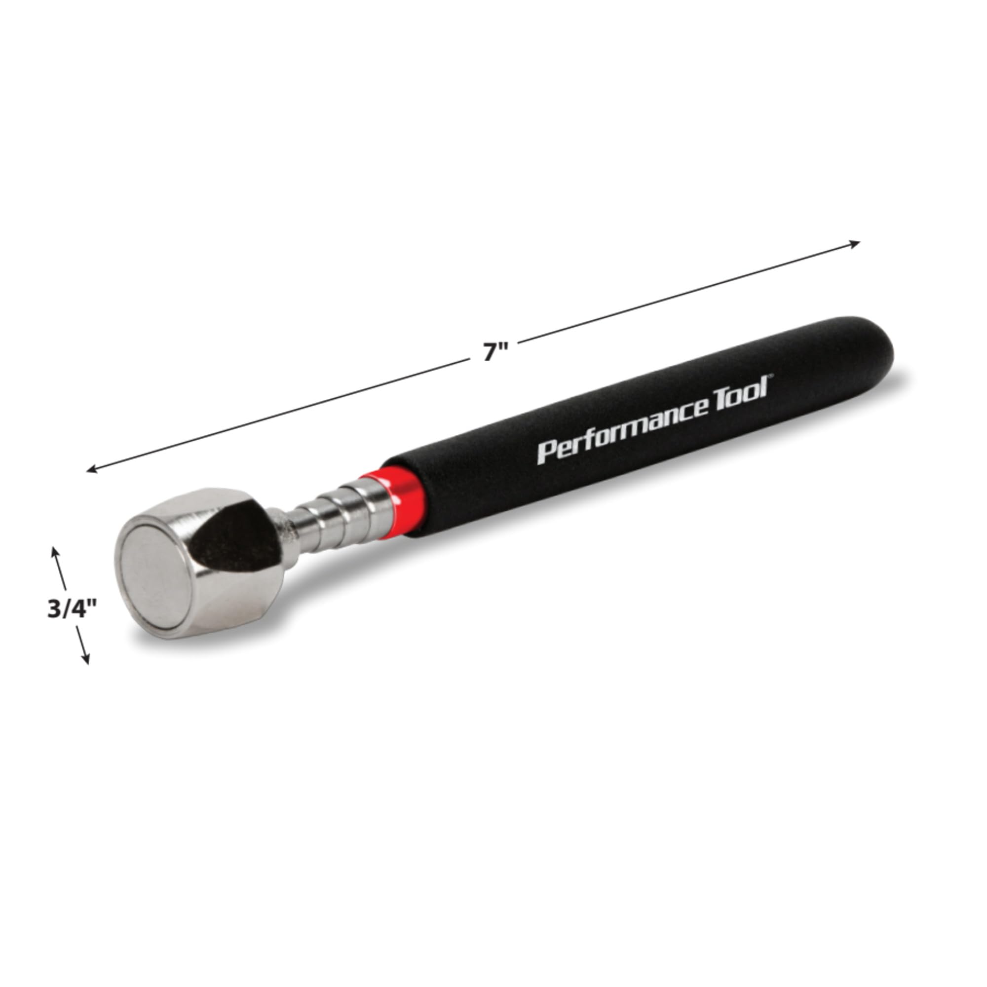 Performance Tool W9115 Magnetisches Greifwerkzeug, 7,3 kg, ausziehbar von 17,8 cm bis 76,2 cm