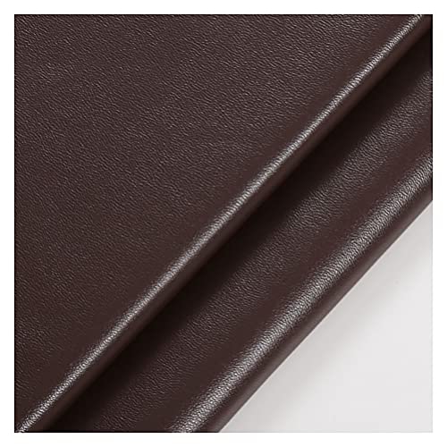 Leathercloth tissu simili cuir souple effet cuir marron - 3