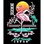 Flamingo Blossom (Black)