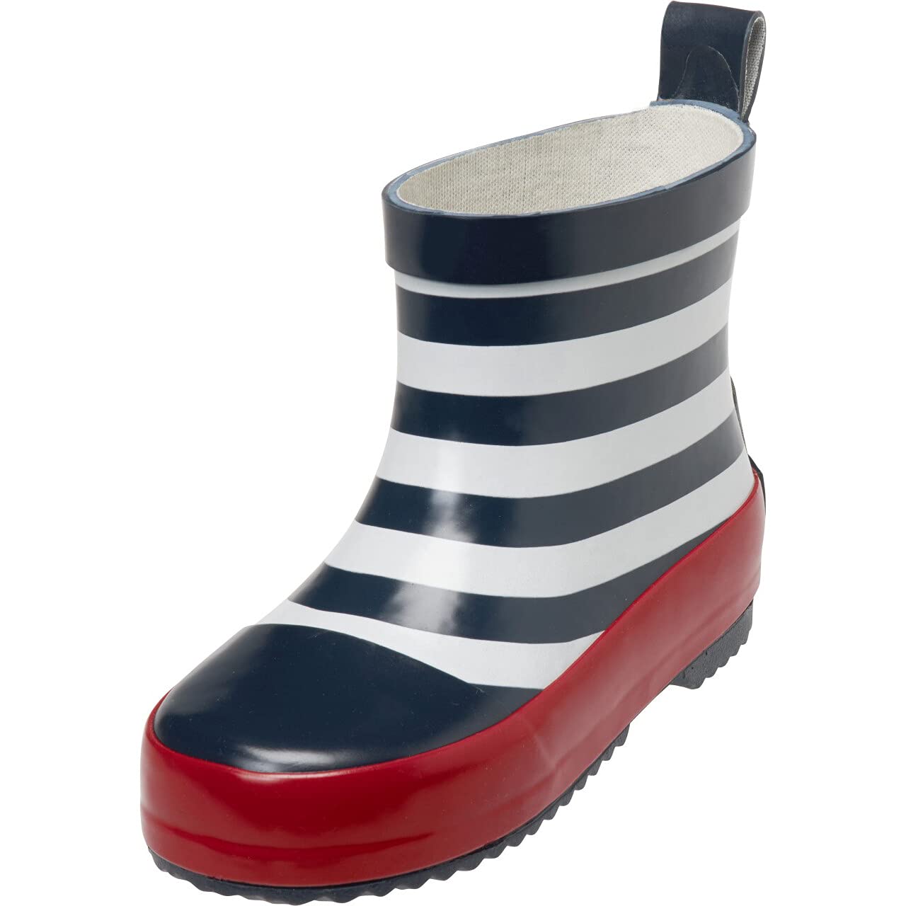 Playshoes GmbH Rubber Boots Low Maritime, Unisex Kids Water Shoes, Blue (Navy/White 171), 6.5 Child UK (23 EU)