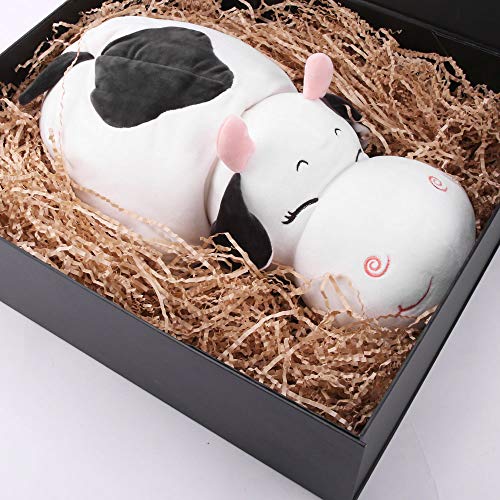 PACKHOME 17x14.5x5.5 Inches, 3 Extra Large Gift Boxes with Lids, Gift Boxes for Clothes and Large Gifts (Matte Black with Grid Pattern)
