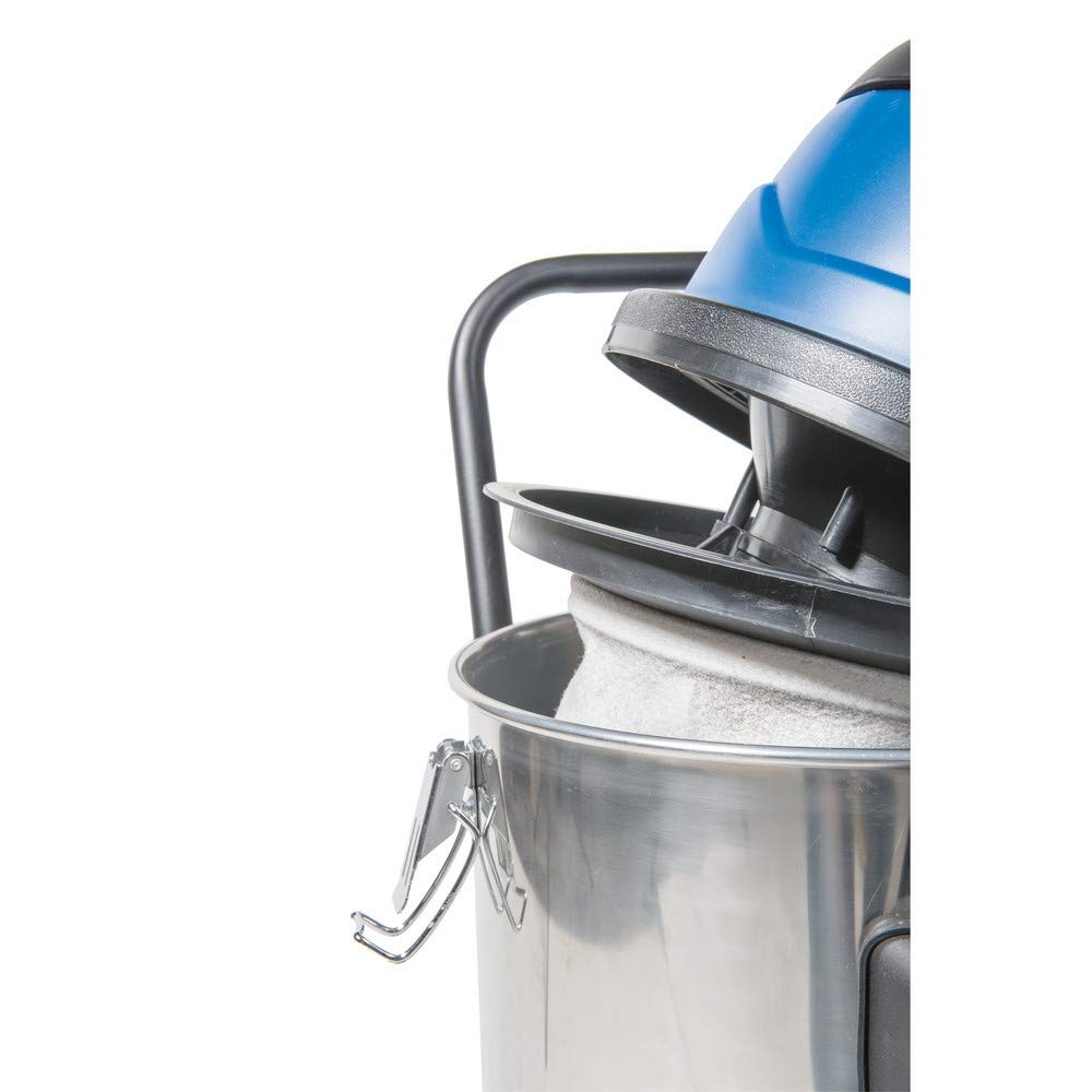 HEMMDAL Industriestaubsauger | 3.000 W | 80 Liter Fassungsvermögen | Nass-Trocken-Sauger mit 3 einzeln zuschaltbaren Saugmotoren | Kippfahrgestell | Zubehör für unterschiedliche Einsatzbereiche