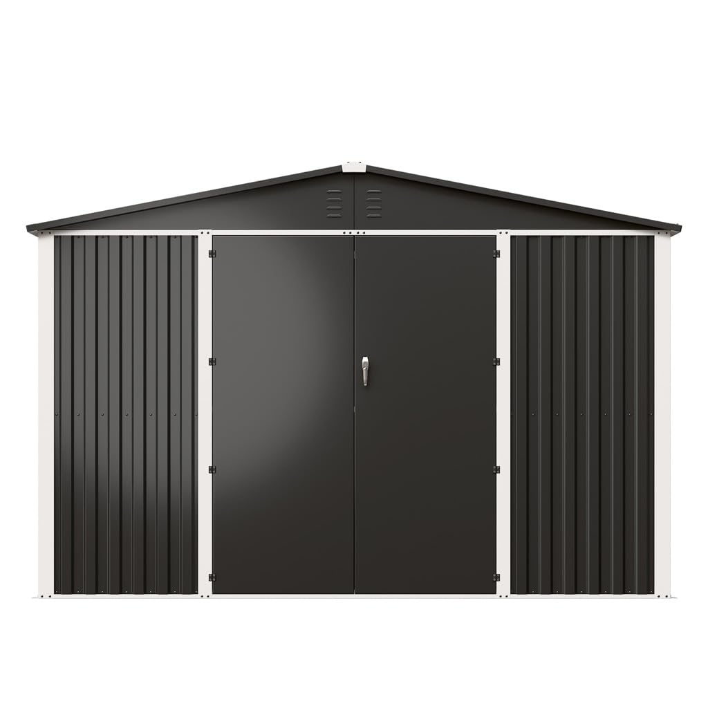 Amazon | 物置 組立式 屋外 大型 倉庫 おしゃれ 幅290奥行230高