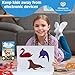 Stencils for Kids Ages 3-8 – 35-Piece Drawing and Tracing Set for Paper and Painting – Includes Animal, Shape, and Preschool Stencils – Perfect for Toddlers and Art Projects.