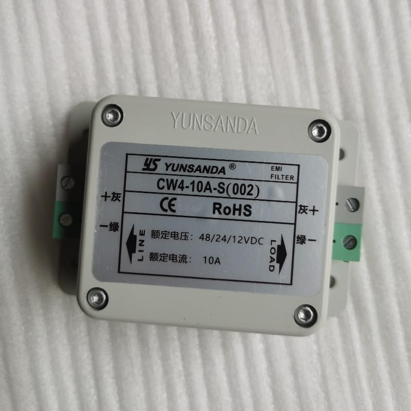 DC Power Filter 12V/24V/48V Car Anti-Interference Filter CW4-10A-S(002) 10A